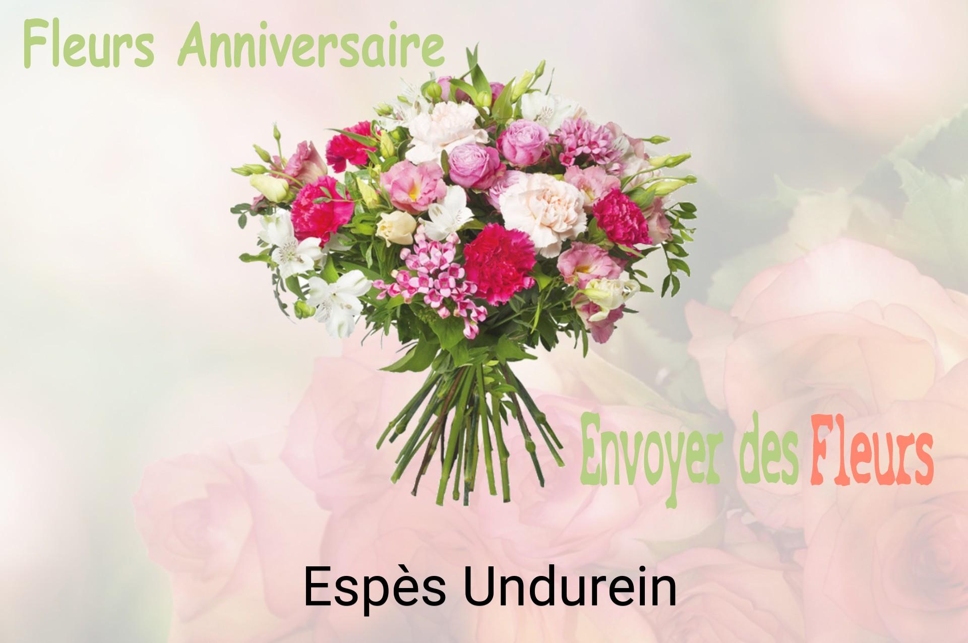 Bouquet de fleurs d’anniversaire livré à Espès-Undurein
